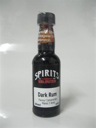 (image for) Spirits Unlimited Dark Rum (makes5ltr) - Click Image to Close
